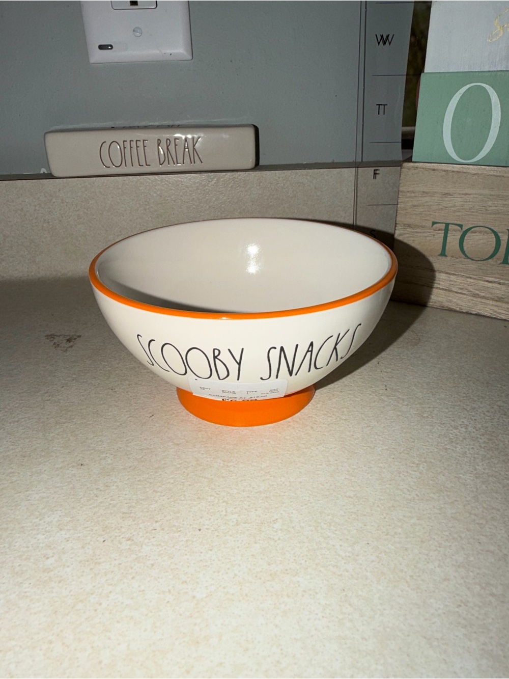 Rae Dunn Scooby snacks Bowl
